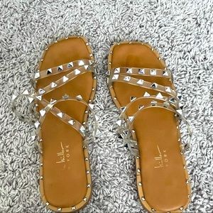 Beaded sandals